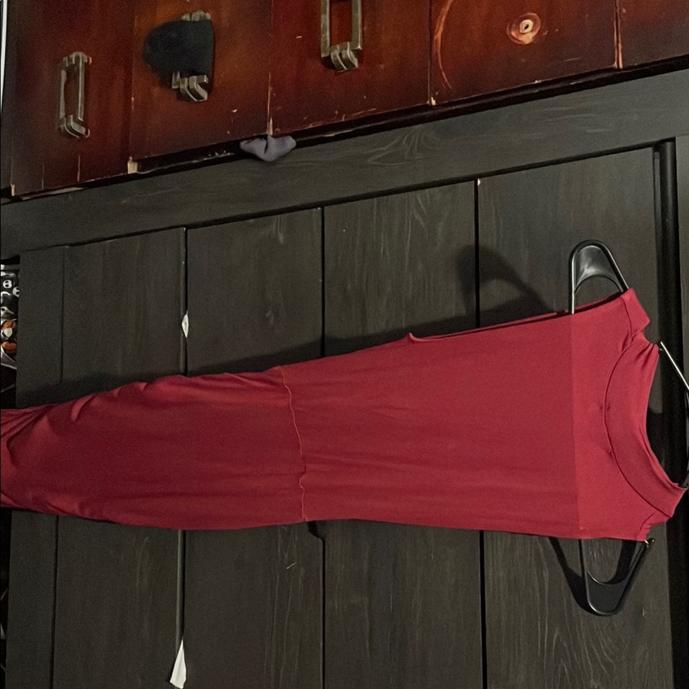 Elegant Red Women's Dress